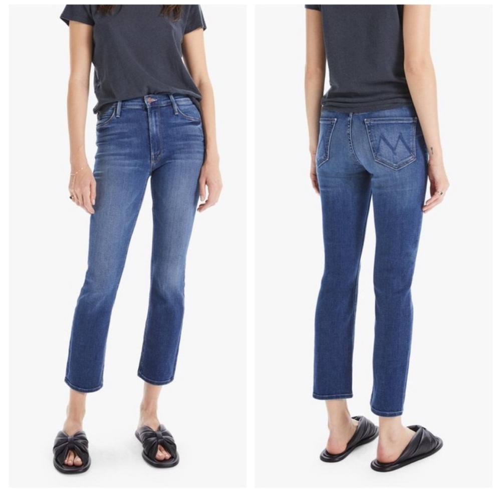 MOTHER Dazzler Jeans - crop straight